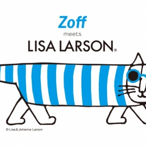 メガネブランドZoff（ゾフ）が陶芸家リサ・ラーソンとのコラボアイテムを発売